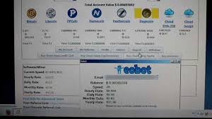 Aparate de minat bitcoin cu o putere de minare de 17.2 th cu software customizat. Eobot Miner Free Program De Minat Bitcoin Dogecoin Namecoin Litecoin Etc By Infovippc