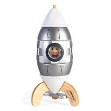 Dass sie auch ein geeignetes fortbewegungsmittel für den vorstoß ins weltall ist. Magnetischer Bausatz Rakete Silber Magnetische Spiele Janod