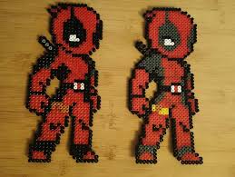 Perler Beads Marvel S Deadpool By 89p13 Deviantart Com On Deviantart Perler Bead Art Pokemon Bead Perler Beads