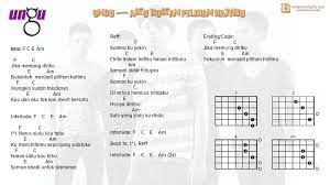 Senin, 2 desember 2019 10:46. 5 Kunci Gitar Lagu Ungu Yang Populer Belajar Kunci Gitar