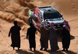 تألق الراجحي والسيف في الجولة السابعة من رالي داكار السعودية in 2021 dakar rally red bull ktm