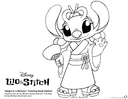 Maybe you would like to learn more about one of these? Ohana Ohana Means Family Stitch Coloring Pages Novocom Top