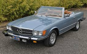 Sin Reserva 53k Mile 1979 Mercedes Benz 450sl En 2020 Azul Metalico Funda De Piel Cuero Marron