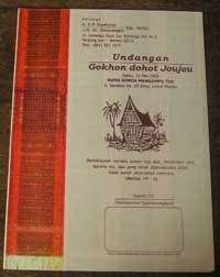 Word atau contoh surat undangan pernikahan sederhana. 7600 Koleksi Contoh Undangan Suku Batak Gratis Terbaru Contoh Undangan