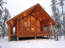 Le Grand Debord De Toit Limite L Entretien Des Fenetres Et Orientee Plein Sud Il Cree De L Ombre Et Permet D Cabin Style Homes Prefab Log Cabins Prefab Cabins
