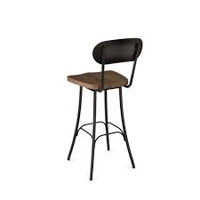 Maybe you would like to learn more about one of these? Amisco Bean Swivel Bar Stool W Wood Seat Metal Backrest