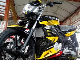 Yamaha vixion lama /old cover body belakang: Modifikasi Motor Yamaha Byson Simple Tapi Keren Radea