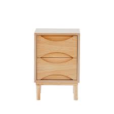 Bedside tables often choose themselves because you get what matches your bedframe and we're cool with that, no judgement here! Vodder Bedside Cabinet Homage Furniture