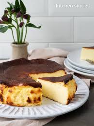 With philly you always get the perfect cheesecake. Basque Cheesecake Baskischer Kasekuchen Kitchen Stories Recipe Pumpkin Spice Cheesecake Food Cheesecake Recipes