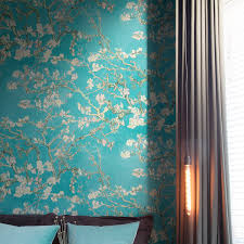 Van gogh cherry blossom wallpaper. Walls Republic Van Gogh Blossoming Almond Trees 33 X 20 8 Floral And Botanical Plaster Wallpaper Roll Reviews Wayfair