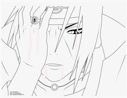 Uchiha itachi coloring page from naruto category. Itachi Outline Drone Fest