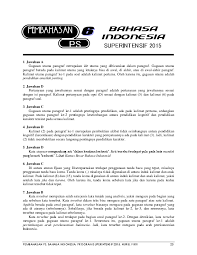Sbmptn bisa menjadi momok yang menakutkan bagi siswa yang ingin masuk ptn, tetapi dia tidak memiliki kesiapan. Pdf Pembahasan Ps 6 Bahasa Indonesia Superintensif Sbmptn 2015 Endah Saraswati Academia Edu