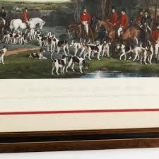 Sir richard sutton and the quorn hounds. Frederick Bromley British 19th Century Sir Richard Sutton And The Quorn Hounds Lot 702 The August Gallery Auctionaug 20 2016 9 00am