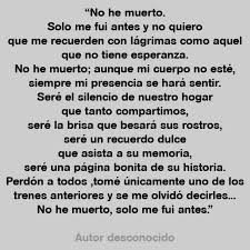 Anonimo Frases Sobre La Muerte Condolencias Frases Frases De Consuelo