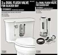 Everbilt Dual Flush Valve for Glacier Bay 3 in. Toilets A2422M