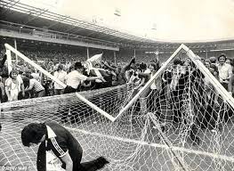 England pulled ahead for the first time in the history of the fixture with their win in 1983. Wembley 1977 Scotland V England The Tartan Army Invaded The Pitch After Scotland Beat England 2 1 Sports Photograph World Athletics Wembley