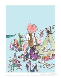 Roald Dahl Characters Reading Prints Quentin Blake Allposters Com Roald Dahl Characters Roald Dahl Reading Art