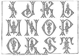 The following tool will convert your text into graphics … 1930 Embroidery Alphabet Mo Flickr