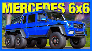 Forza Horizon 4 Mercedes 6x6 Customization How To Unlock The 6x6 In Fh4 Youtube