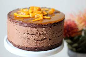 No Bake Chocolate Orange Mousse Cake Recipe On Food52 Recipe Chocolate Mousse Recipe Chocolate Chip Muffins Orange Mousse
