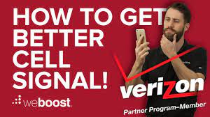 How To Improve & Boost Cell Phone Signal For Verizon | Weboost - Youtube