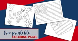 Plus, it's an easy way to celebrate each season or special holidays. Free Printable 4th Of July Coloring Pages Paper Trail Design