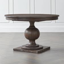 Shop Winnetka 48 Round Light Mahogany Extendable Dining Table Sized For Smaller Rooms The S Dining Table Pedestal Dining Table Round Extendable Dining Table