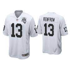 Here's my collection through the. Hunter Renfrow Las Vegas Raiders Inaugural Season White Game Jersey Oeomusica Com