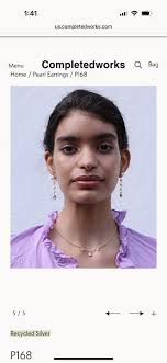 Completedworks pearl and crystal earrings