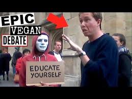 Vegan Vs Meat Eater An Epic Debate New Youtube Vegan Vs Meat Eater Meat Eaters Vegan Inspiration