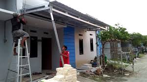 Sementara untuk rumah type 36 2 lantai sebenarnya prinsipnya sama. Pemasangan Kanopi Baja Ringan Rumah Subsidi Type 36 60 Youtube