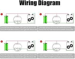 Bosch horn relay wiring diagram 4 pin relay wiring diagram with relay 5 pin wiring diagram, image size 640 x 480 px, and to view image details please click the image. Xlx 3 Sets 16mm 5 Pin Metal Momentary Latching Push Button Switch 1no 1nc Self Locking 12v Dc On Off Stainless Steel Flat Head Waterproof Led Ring Illuminated Switch With Wire Socket Plug
