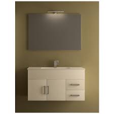 Mobili da bagno moderni di grandi dimensioni o. Bagno Italia Arredo Bagno 100 Cm Mobile Sospeso Moderno Colori Bianco Con Lavabo In Ceramica Mobili Eprice