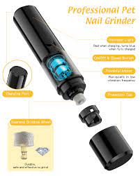Took about 20 minutes to cool off. Hommie Dog Nail Grinder 40db Ultra Quiet 2000 Mah Electric Rechargeable Dog Nail File Pet Nail Trimmer Strong Motor 2 Speeds Fast Grinding For Small Medium Large Dogs Nail Black 2 Grinding Heads Hommie