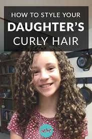 How to Style Your Daughter's Curly Hair (for Newbies)