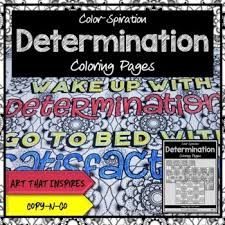 When autocomplete results are available use up and down arrows to review and enter to select. Determination Coloring Pages Posters Color Spirations Tpt