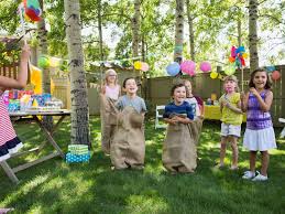Why not turn your back yard into an obstacle course for kids? Plan Outdoor Obstacle Games For A Kids Birthday Party
