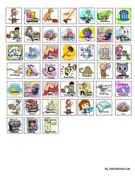 Free Chore Chart Template Chore Magnets Chore Chart