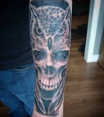 Check spelling or type a new query. Drew Govan Wee Owl And Skull On The Forearm From The Other
