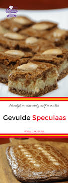 Gevulde Speculaas Recept Zelf Gevulde Speculaas Maken Recept Kruidenkoekjes Dessert Ideeen Recepten Zonder Bakken