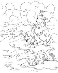 They are all free to print, and the kids will love coloring them in. Sandcastle Coloring Pages Coloring Library