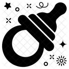 Download Free Pacifier Icon Of Glyph Style Available In Svg Png Eps Ai Icon Fonts