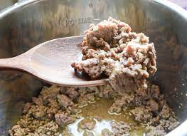 Reserve two cups of the chicken stock with turkey drippings from the pot. Instant Pot Ground Beef From Frozen Adventures Of A Nurse