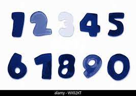 Ursprünglich waren alif, bā', dschīm, dāl (heute die buchstaben nr. Alphabet From A To Z And Numbers Form 0 To 9 Can Be Used As Font Stock Photo Alamy