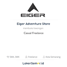 Untuk mendapatkan paket file excel dan juga konsultasi gratis. Lowongan Kerja Casual Freelance Di Eiger Adventure Store Lokersemar Id