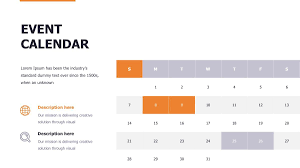 Event Calendar Powerpoint Themes Ad Amp Sponsored Event Calendar Themes In 2020 Keynote Template Powerpoint Templates