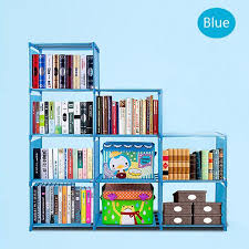 Find kids bookcases at wayfair. Kid Adjustable Bookcase Storage Bookshelf With 9 Book Shelves For Kids Adult Walmart Com Walmart Com