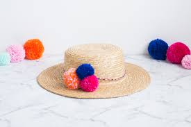 Check out our diy straw selection for the very best in unique or custom, handmade pieces from our drinkware shops. 3 Colourful Ways To Update A Plain Straw Hat Other Things
