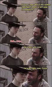 Twd Funny Walking Dead Jokes Walking Dead Coral The Walking Dead