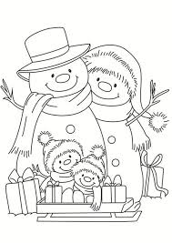 Free Printable Snowman Coloring Pages Christmas Coloring Pages Snowman Coloring Pages Family Coloring Pages